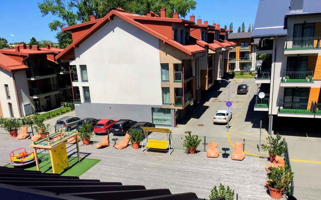 Apartamentai Maluno Vilos พาลังกา ภายนอก รูปภาพ